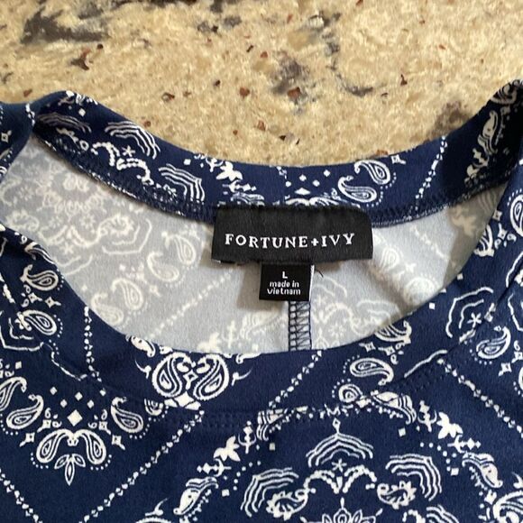 Fortune + Ivy Madia Brushed Knit Dress - Picture 2 of 5